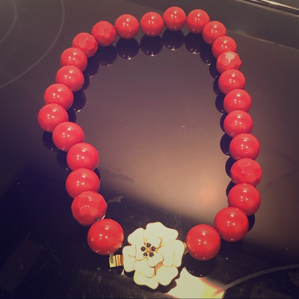 Stella & Dot Red Necklace